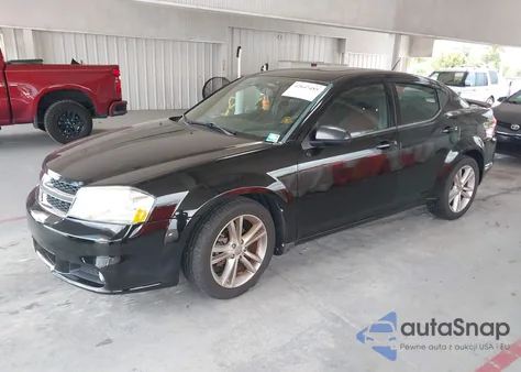 2012 Dodge Avenger Sxt Plus z USA, uszkodzony, nr VIN 1C3CDZEGXCN117057